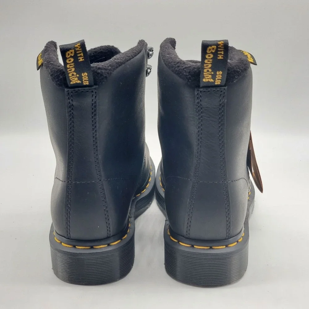 Dr. Martens 1460 Pascal Leather Boot Black‎ Mens Size 6